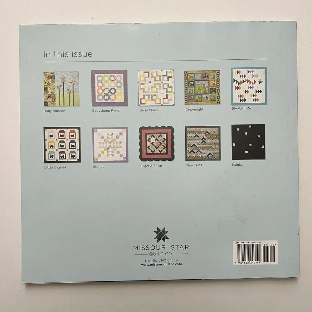 Missouri Star Block Quilt Pattern Book Special Baby Edition 2018 Vol 5 Issue 1